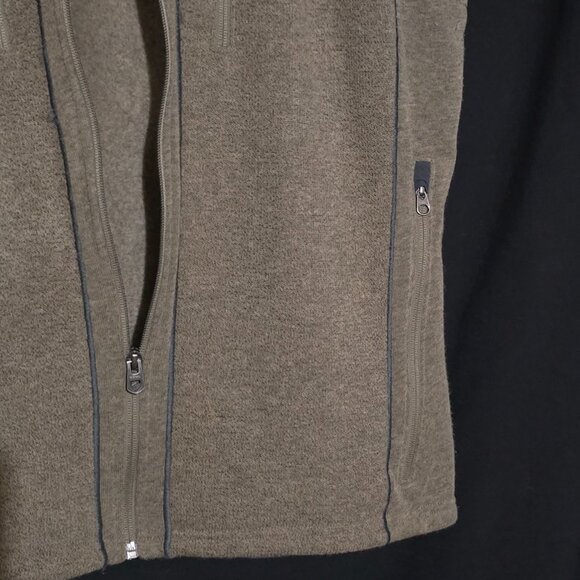 Kuhl #3110 Men's Interceptr Fleece Full Zip Vest - Beige - Sz XL* - Picture 6 of 7